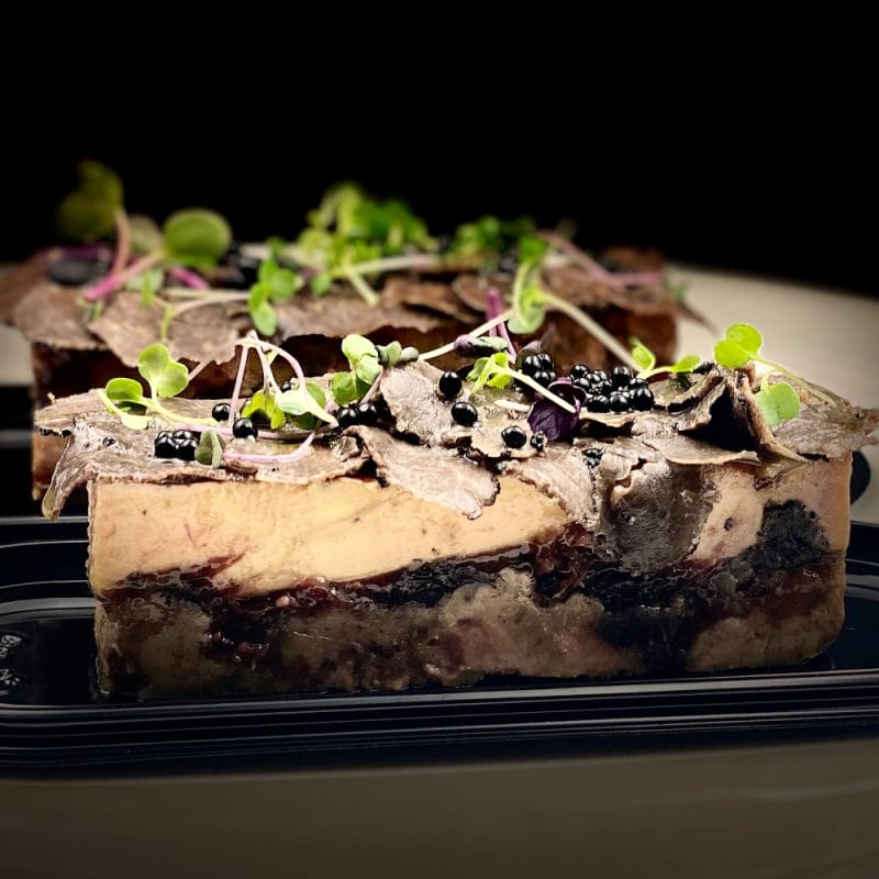 Foie gras marbré ou mi-cuit truffé 100g – Image 2