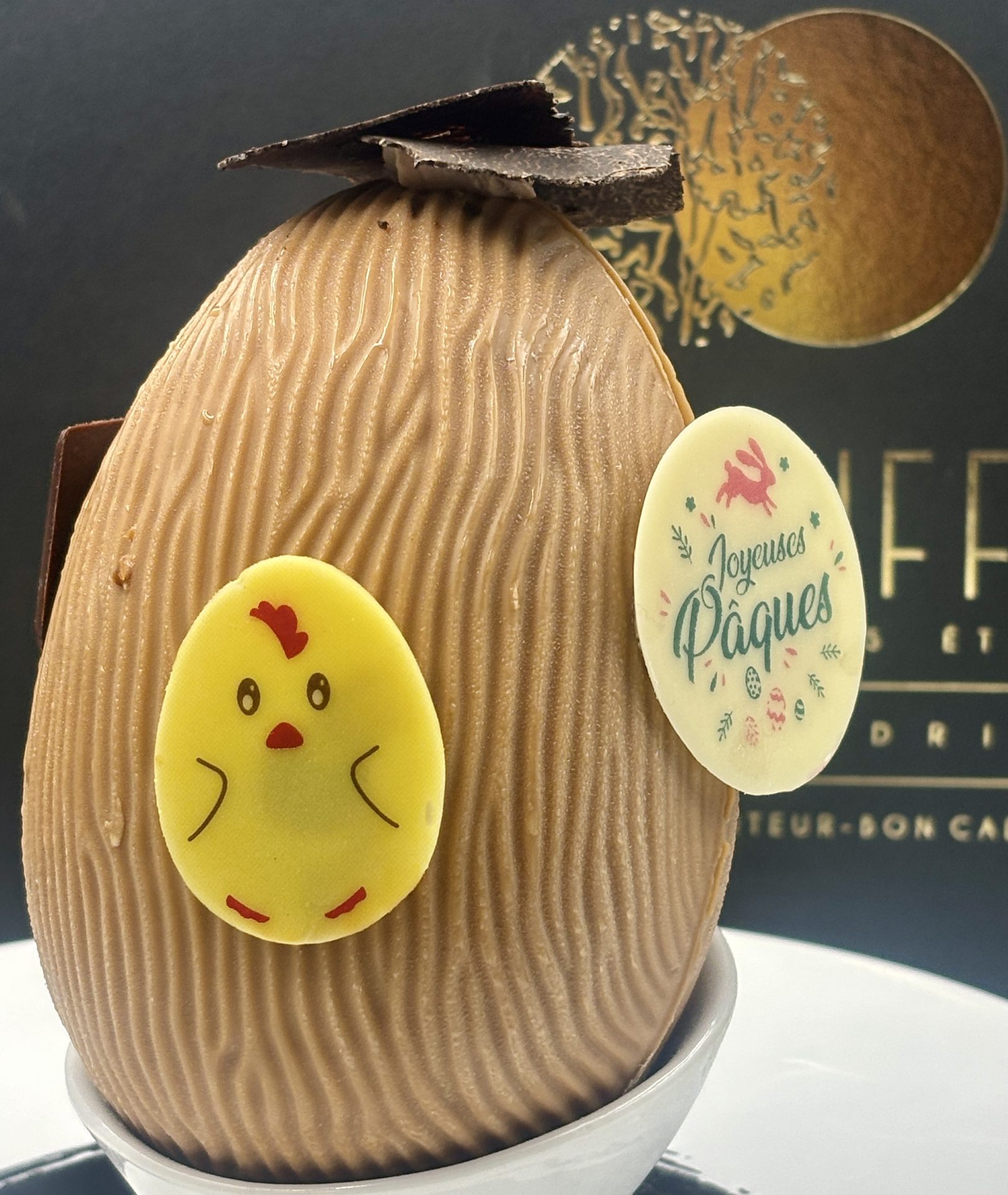 Oeuf de Pâques aux truffes