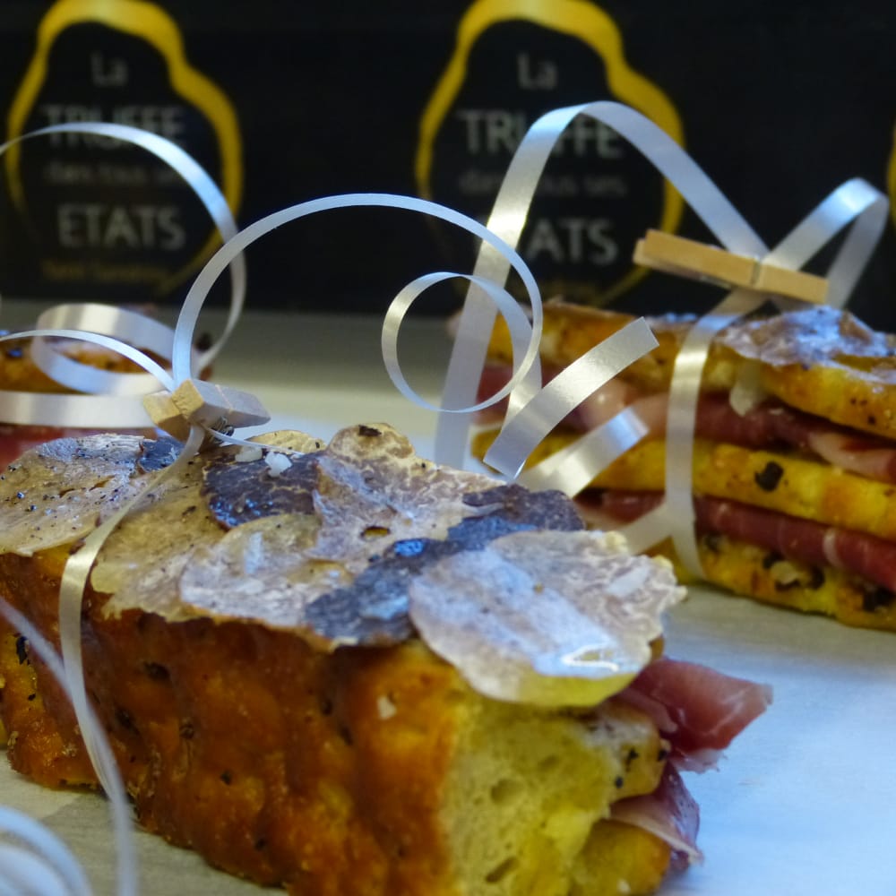 Focaccia di parma / truffes