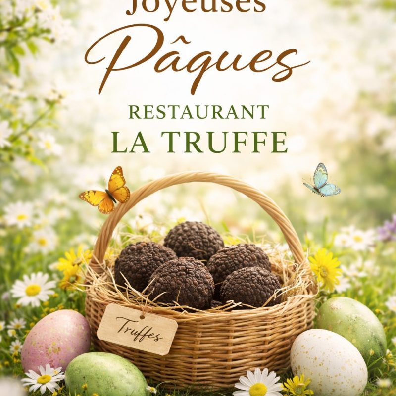 Menu de fête Pâques 2026