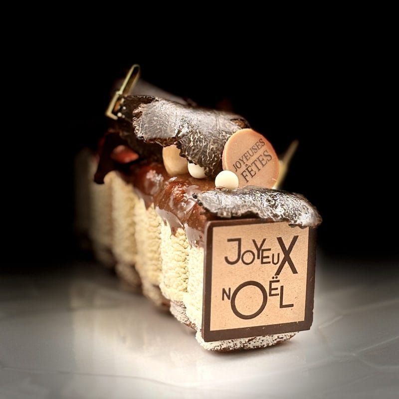 Buche Noël truffé