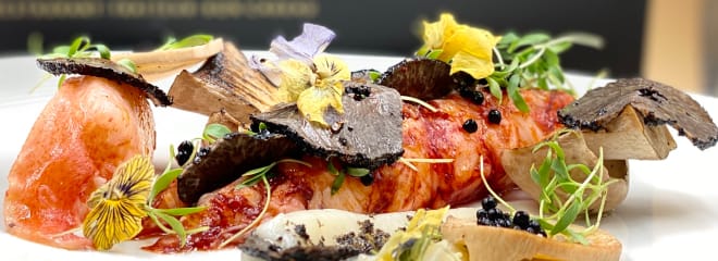 Homard truffé papillote