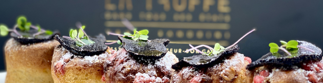 Brioche truffe & pièce cocktail 3 brioches truffes