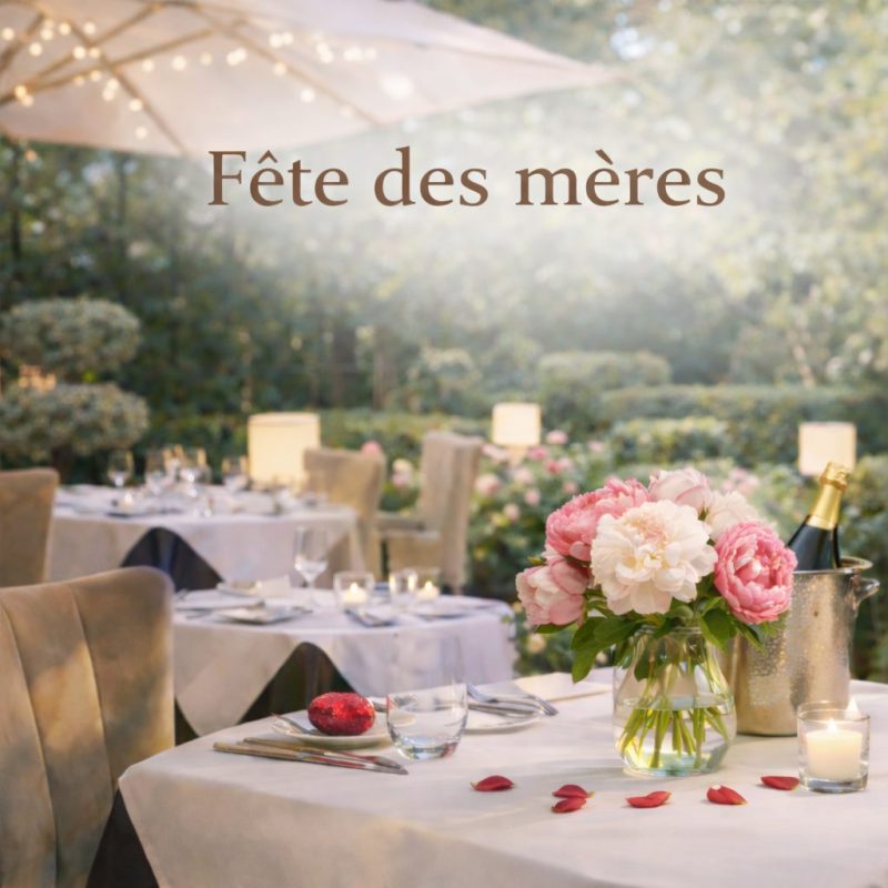 Menu de fête des mères 2026